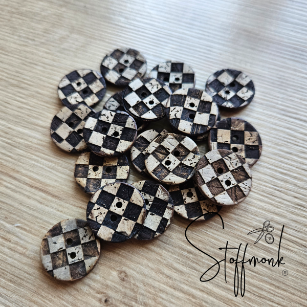 Kokos Knopf   - 20 mm - "Karos"